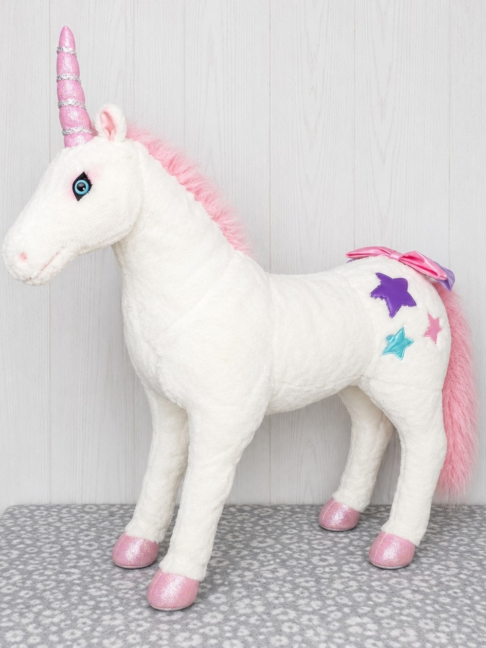Plush White & Pink Unicorn Mellisa And Doug Toy - Kids